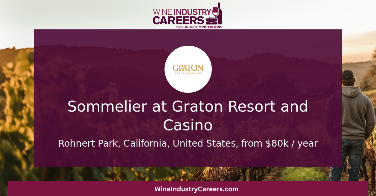 Wine Industry Careers
